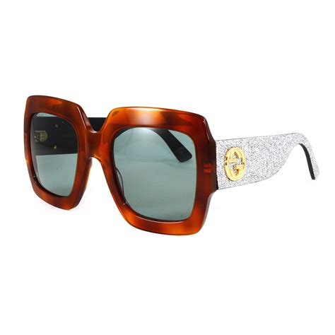 gucci glitter zonnebril|Designer Sunglasses for Women .